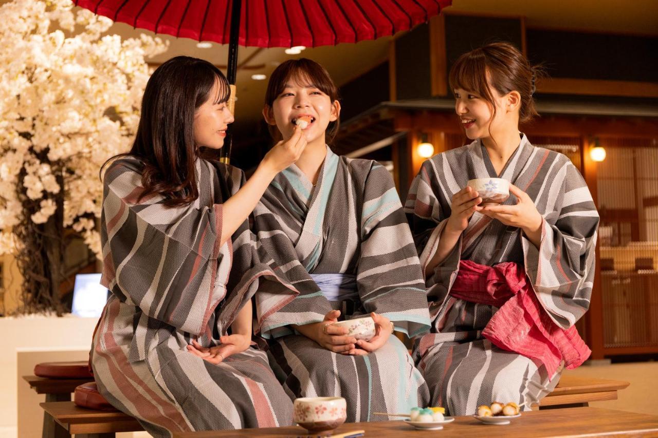 Yamanakaonsen Ohanami Kyubei Kaga  Extérieur photo
