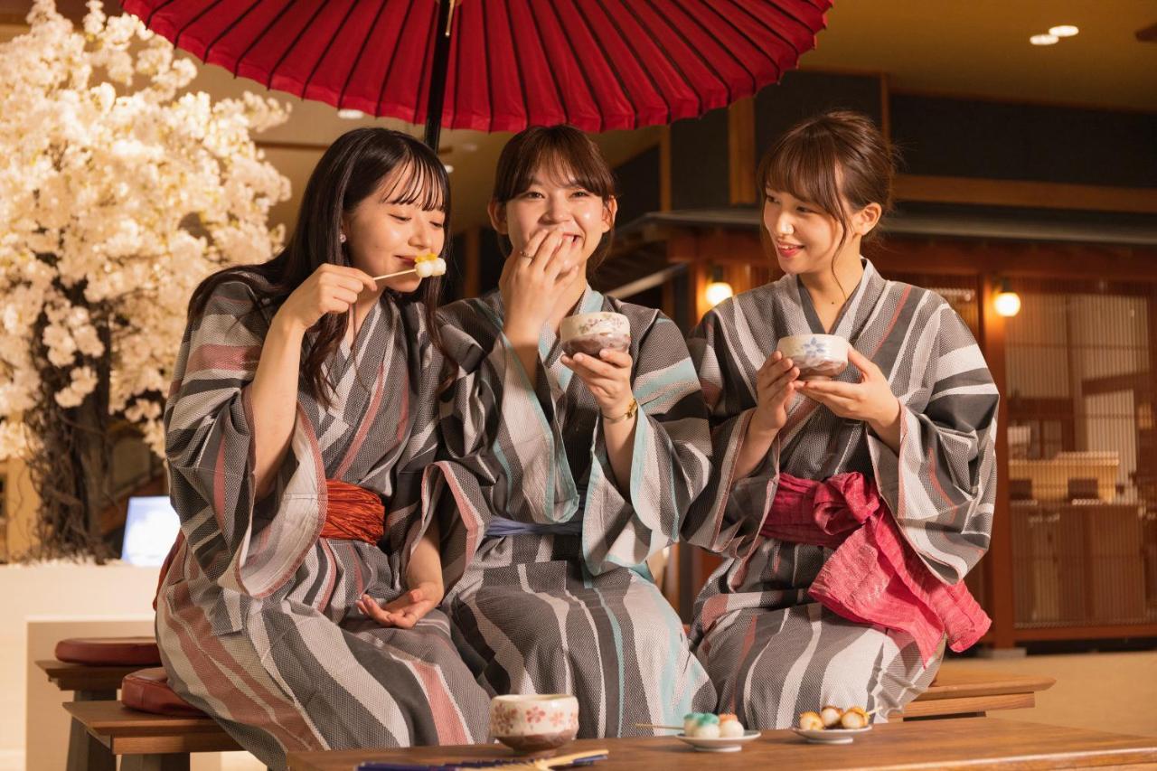 Yamanakaonsen Ohanami Kyubei Kaga  Extérieur photo