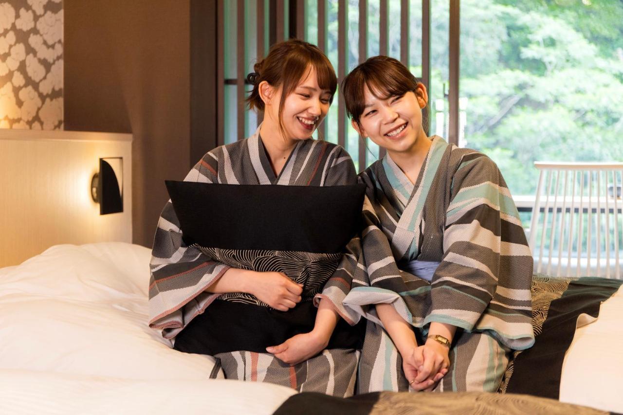 Yamanakaonsen Ohanami Kyubei Kaga  Extérieur photo